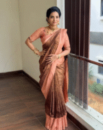 Brown Color In Demand Soft Banarasi Silk Saree with Classy Bloue Piece - Image 3