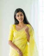 Lemon Yellow Color Curated Quality Soft Banarasi Silk Saree with Classy Bloue Piece - Image 5