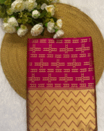 Pink Color Fresh Arrival Soft Banarasi Silk Saree with Classy Bloue Piece - Image 4