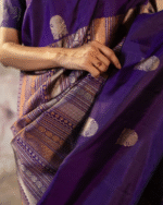 Purple Color Latest Arrival Soft Banarasi Silk Saree with Classy Bloue Piece - Image 11