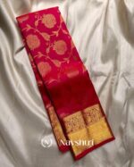 Red Color Customer Favorite Pure Golden Zari Work Soft Banarasi Silk Saree with Classy Blouse Piece
