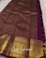 Pink Color New Drop Pure Golden Zari Work Soft Banarasi Silk Saree with Classy Blouse Piece - Image 3