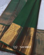 Cream Color Color Viral Pure Golden Zari Work Soft Banarasi Silk Saree with Classy Blouse Piece - Image 4