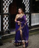 Blue Color Going Fast Soft Banarasi Silk Saree with Classy Blouse Piece