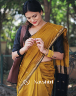 Mustard Yellow Color Premium Cotton Silk Saree With Classy Blouse - Image 3