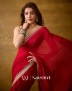 Excellent Red Rangoli Silk Saree With Inimitable Blouse Piece - Image 2