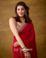 Excellent Red Rangoli Silk Saree With Inimitable Blouse Piece - Image 4